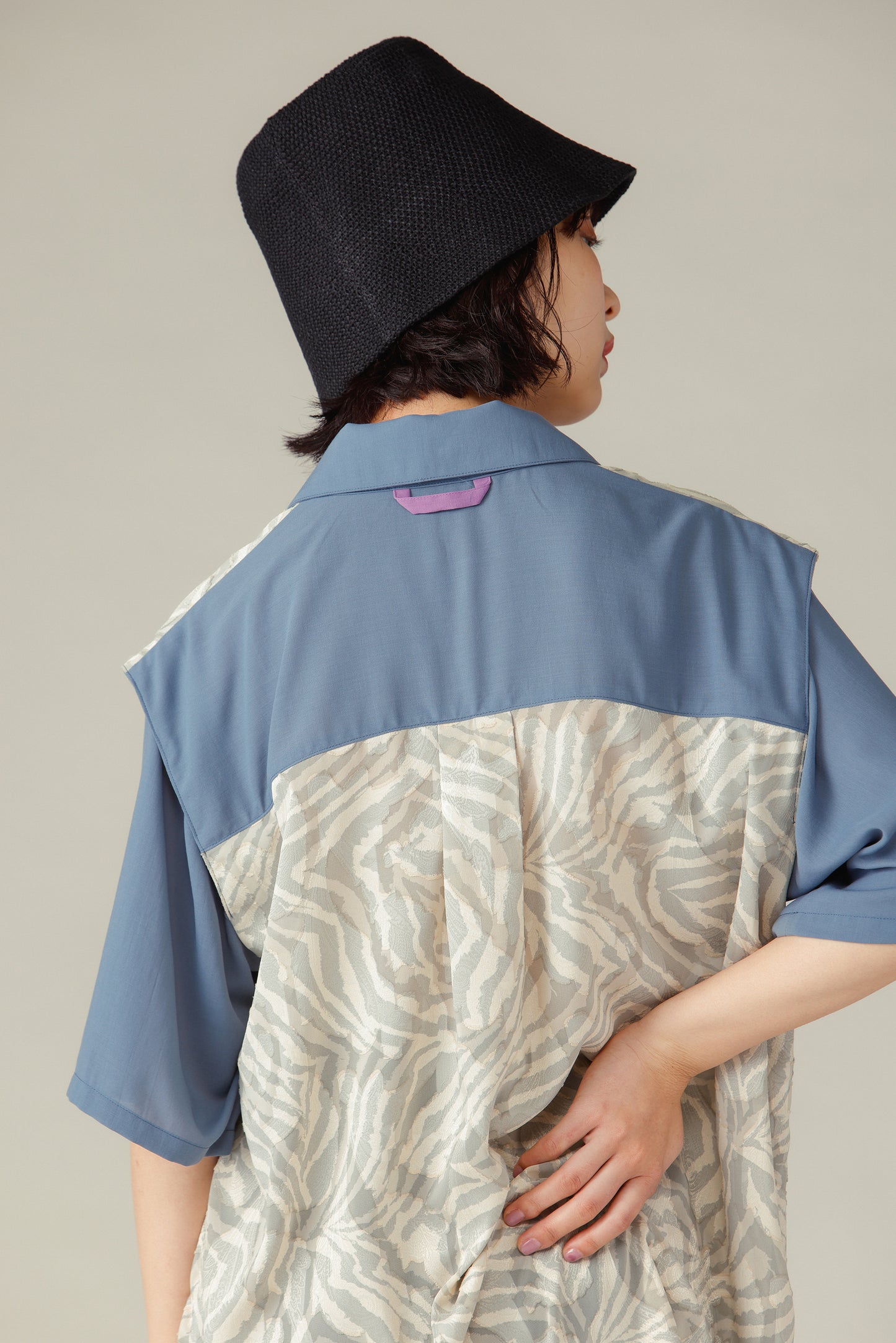 Roomy Shirt / Blue