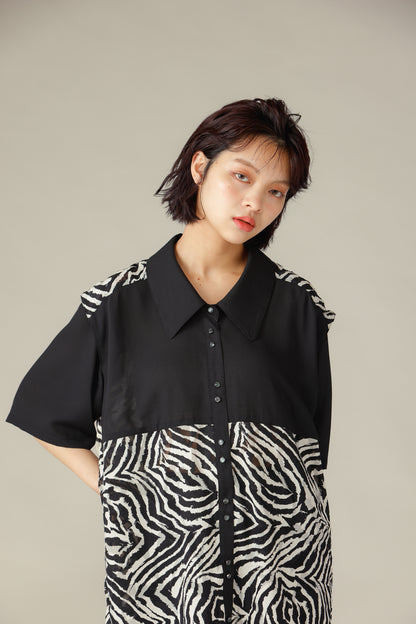 Roomy Shirt / Black